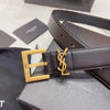 Y Men's and women's retro casual belts