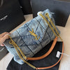 Y  washed denim bag