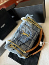 Y  washed denim bag