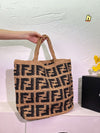 FD Straw Shopping Bag