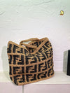 FD Straw Shopping Bag