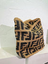 FD Straw Shopping Bag