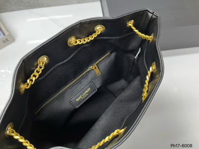 YS  double shoulder bucket bag