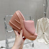 FD 2023 New muffin thick bottom casual sandals