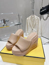 FD 2023 New muffin thick bottom casual sandals