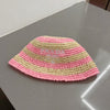 P  Straw Hat (Hand Knitted)