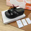 C     23 years autumn and winter new thick bottom slippers