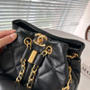 C  Lambskin Mother and Child Shoulder Bag