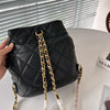 C  Lambskin Mother and Child Shoulder Bag