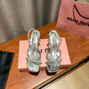 M   new rhinestone sandals