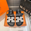 H New Velcro Colorblock Slippers