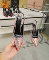 Y    23 New Rhinestone High Heels