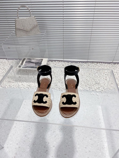 C  23 New Straw Sandals