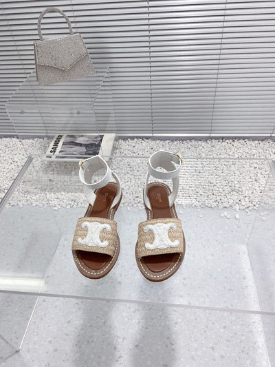 C  23 New Straw Sandals