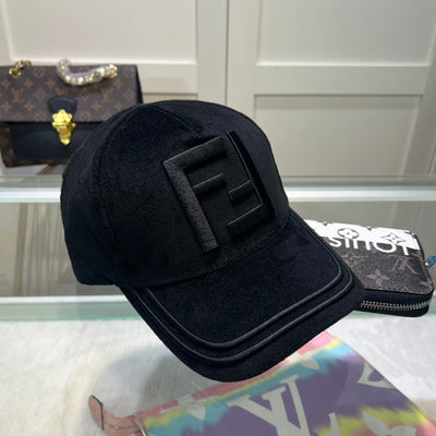 F   Velvet Baseball Cap