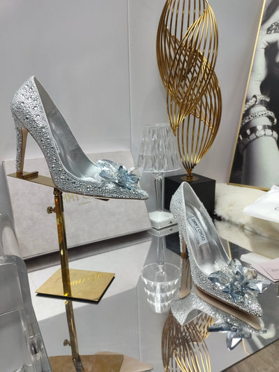 J Crystal Wedding Shoes