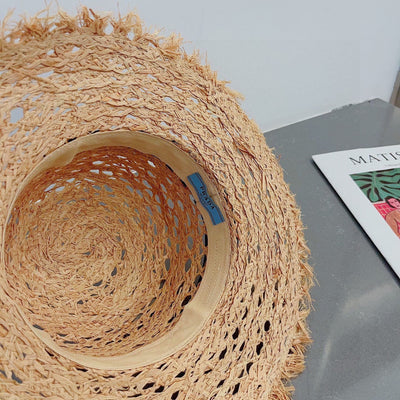 P  Raffia Sun Hat