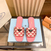 P   New Embroidered Flat Slippers