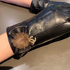 C   New Fox Fur Gloves