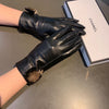 C   New Fox Fur Gloves