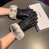 C   Sheepskin Fashion Gloves