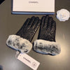 C   Sheepskin Fashion Gloves