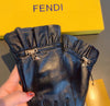 F   Sheepskin Fashion Gloves