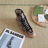 GU* high top canvas shoes