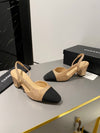 CH* new high quality suede high heels1：1VIP