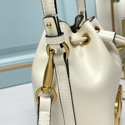 VAL* soft lambskin mini bucket bag