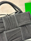 BV* new autumn and winter frosted cowhide tote bag