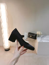 CH* 24 new style bow thick high heel shoes