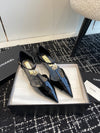 CH* 24 new Mary Jane wedge heel camellia shoes