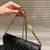 CH* caviar chain bag