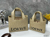 LOE* woven tote bag