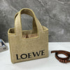 LOE* woven tote bag