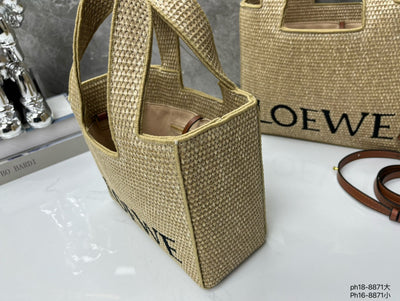 LOE* woven tote bag