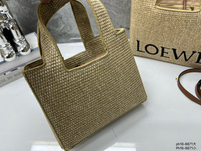 LOE* woven tote bag