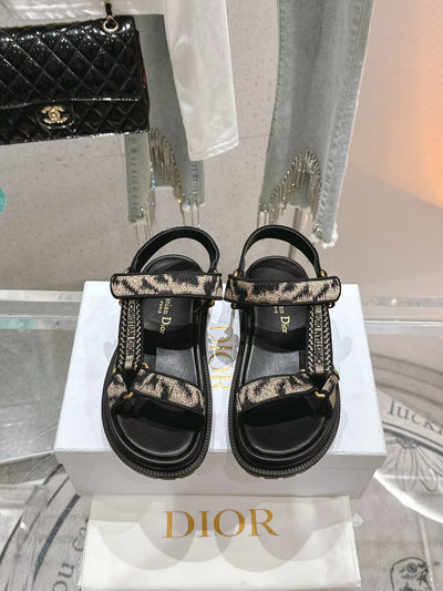 DI* 23 new embroidered sandals1：1 VIP