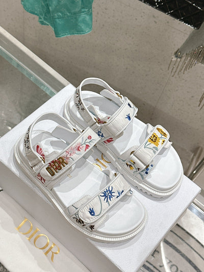 DI* 23 new embroidered sandals1：1 VIP