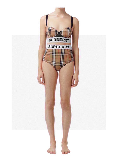 Burber* one-piece swimsuit