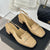 CHA* 24 new thick heel sandals 1:1 VIP