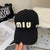 MI* 24 new denim embroidered baseball cap