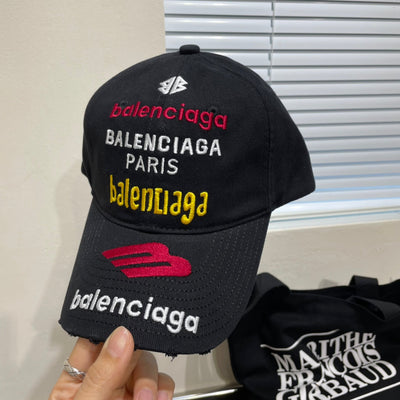 Balenci*24 new embroidered baseball cap