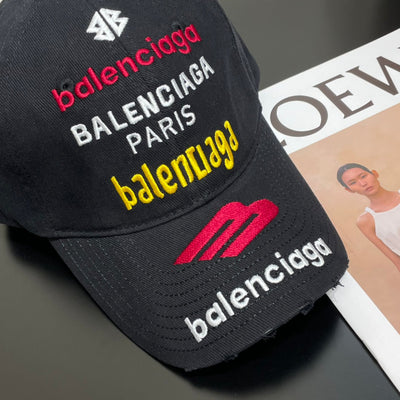 Balenci*24 new embroidered baseball cap