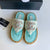 CHAN* 24 new fisherman straw flip-flops 1:1 VIP