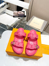 LOU* Velcro leather slippers 1:1 VIP