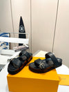 LOU* Velcro leather slippers 1:1 VIP