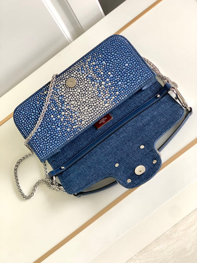 Valenti* denim handbag