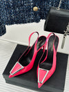 YS* 24 new pointed toe hollow high heels